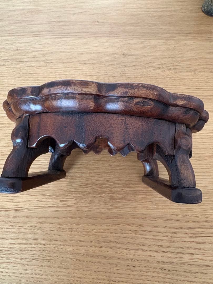 【残1点】韓国 アンティーク 骨董 李朝 ソバン お膳 花台 飾り台 ミニ 漆塗