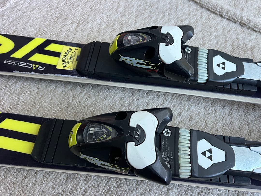 フィッシャーrc4 165 エッジ87°研磨済み