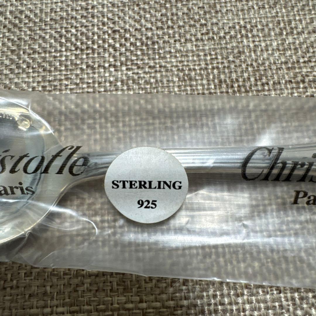 【最終価格】クリストフル スターリングシルバー スプーン 5本セット