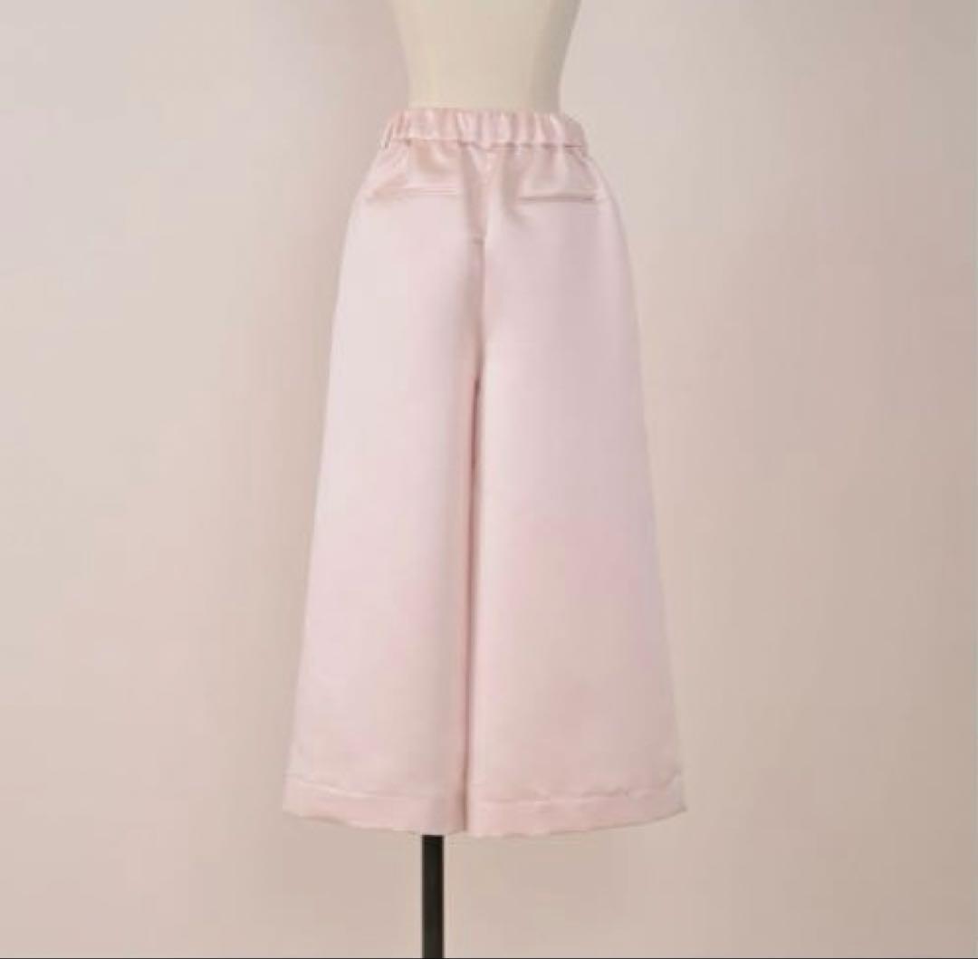 新品未使用♡Heve へイヴ サテンフレアガウチョPTパンツ ピーチ 36サイズ