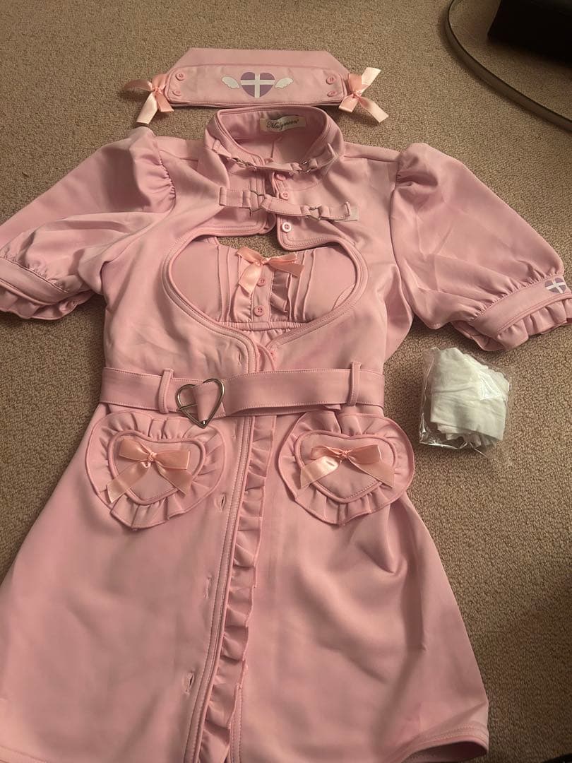 マリームーン バレンタイン ナース ピンク