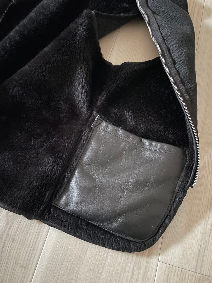 美品✨Schott ショット ファーライニング ベスト 641 ボアライナー38