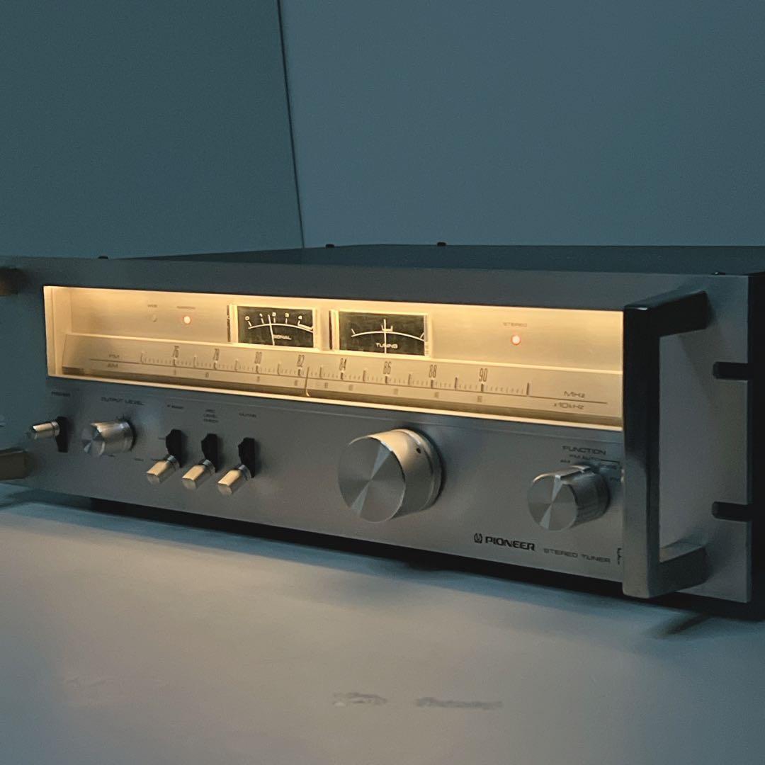 【美品・動作品】 Pioneer F-73 ステレオチューナー　AM FM確認済