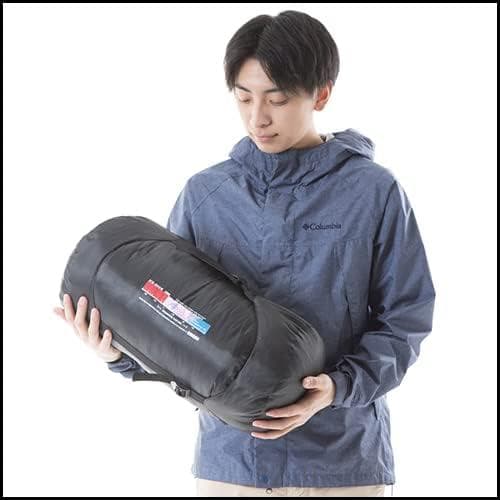 寝袋　ダウン　シュラフ 冬 耐寒-30度 羽毛90%　グリーン