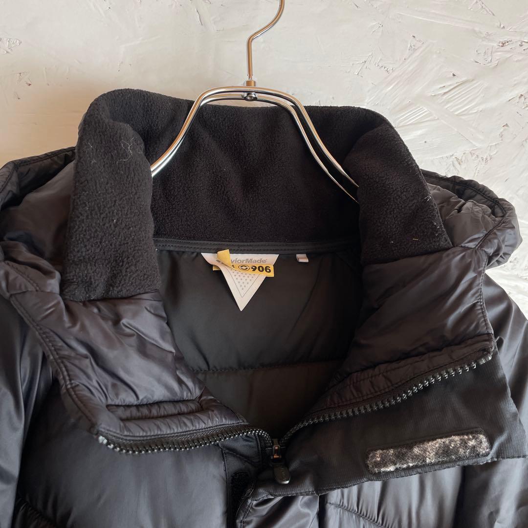 ゴルフウェア【TaylorMade】インサレーションコート　中綿ロングコート　黒