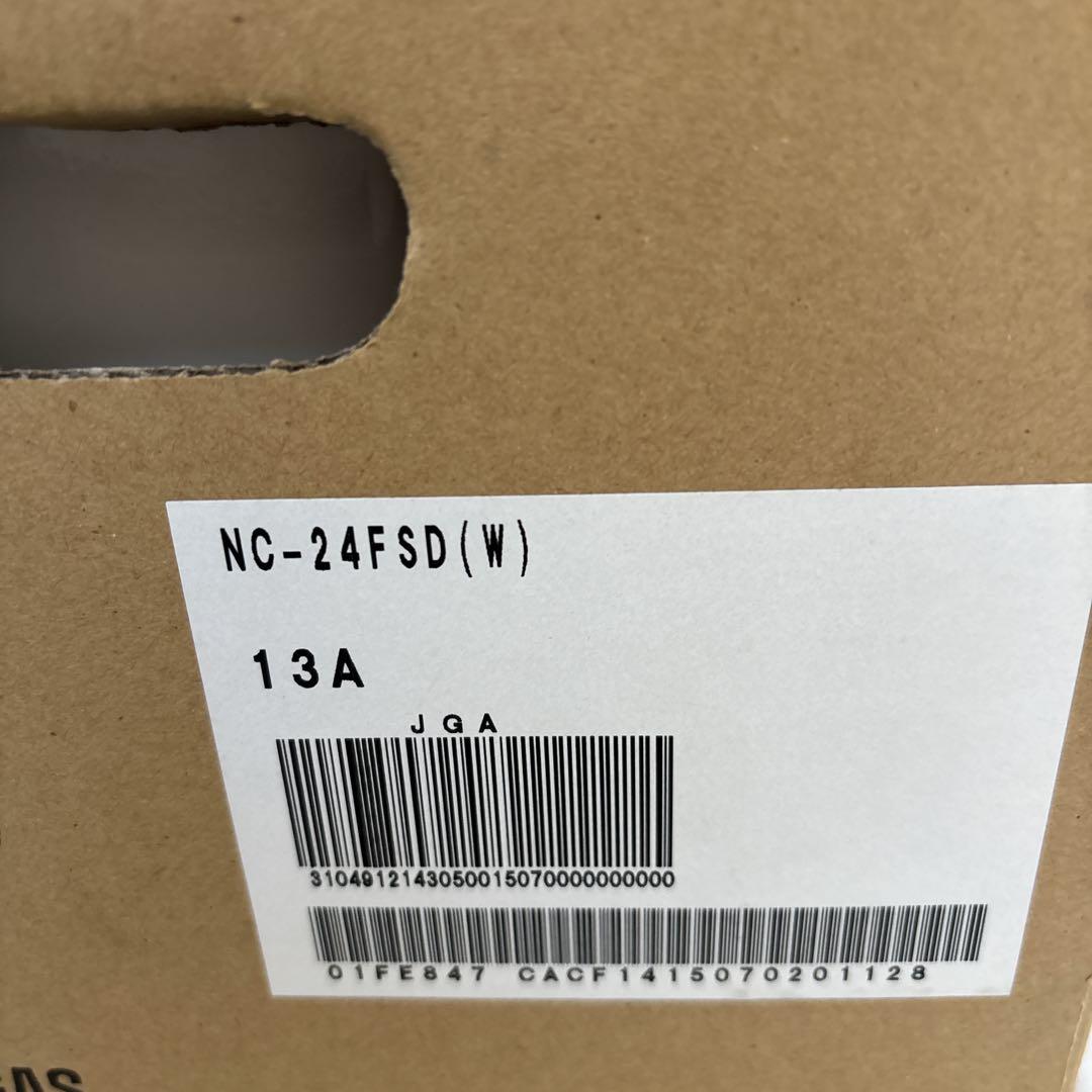 【新品未開封】TOHO GAS ガスファンヒーター NC-24FSD(W)