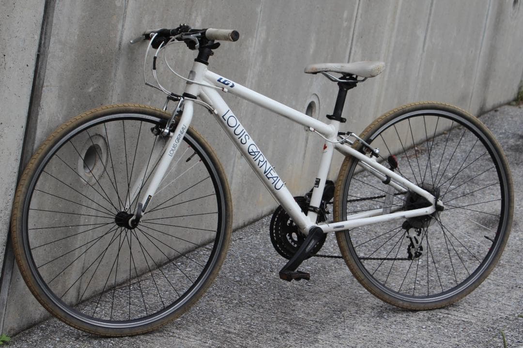 引き取り限定♪ルイガノ♪LGS♪軽量アルミフレーム♪人気のクロスバイク♪37㎝♪