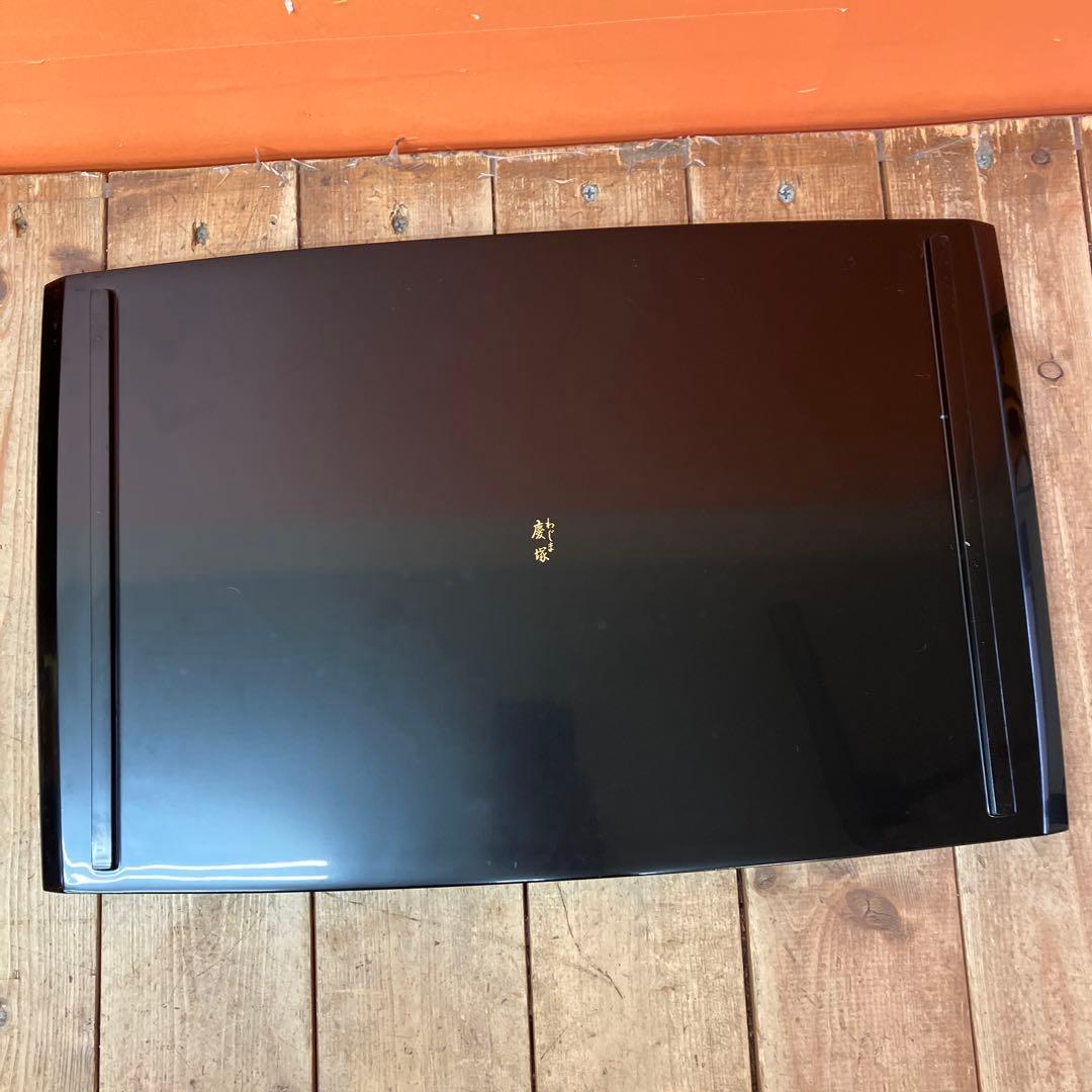 D-5 輪島塗 慶塚 わじま慶塚 漆器 卓上膳 懐石膳 会席膳 お膳 折敷 長角