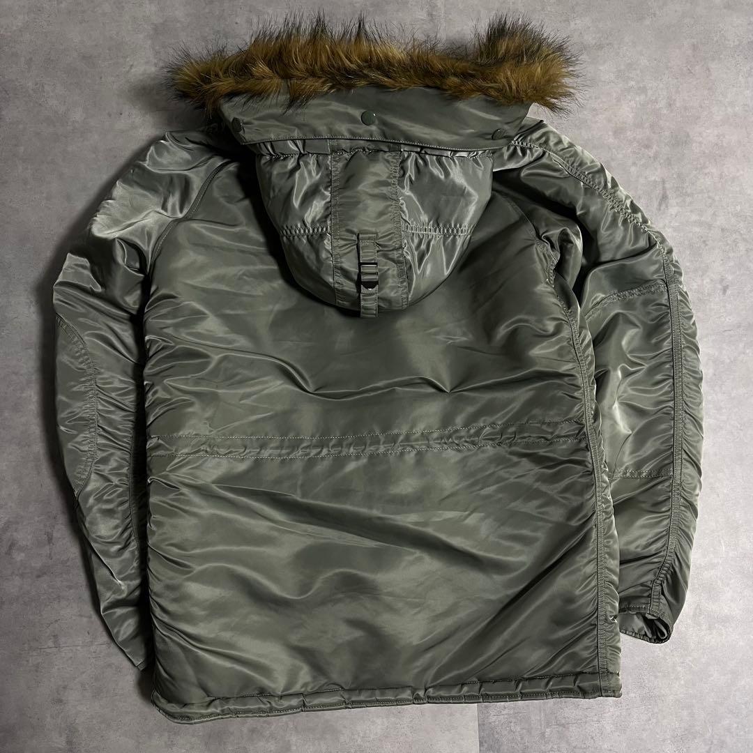 ALPHA INDUSTRIES N-3B ミリタリー　フライトジャケット　L