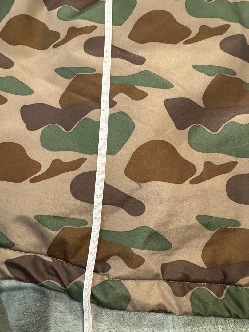 MZX MAZUME 迷彩柄ダウンジャケット