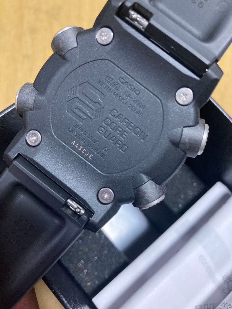 ☆稼動品☆CASIO☆美品　G-SHOCK デジタル腕時計 GA-2000 防水