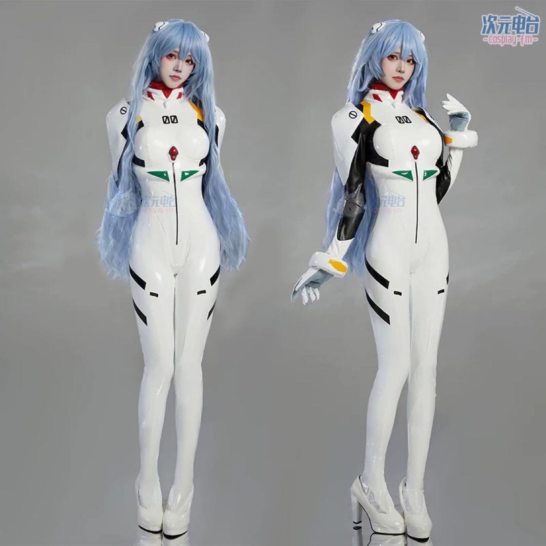 新品　即納　EVA 新世紀エヴァンゲリオン 綾波レイ風　コスプレ衣装　Ｌサイズ