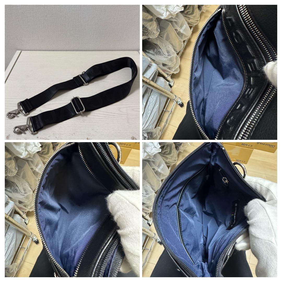 【新品】カステルバジャック ショルダーバッグ　ダナン ブラック　黒