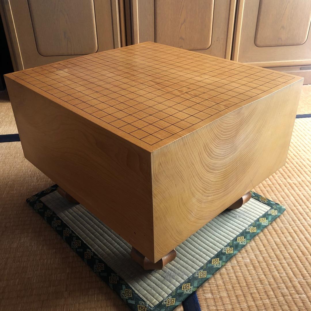 本榧（かや）の碁盤と碁石セット