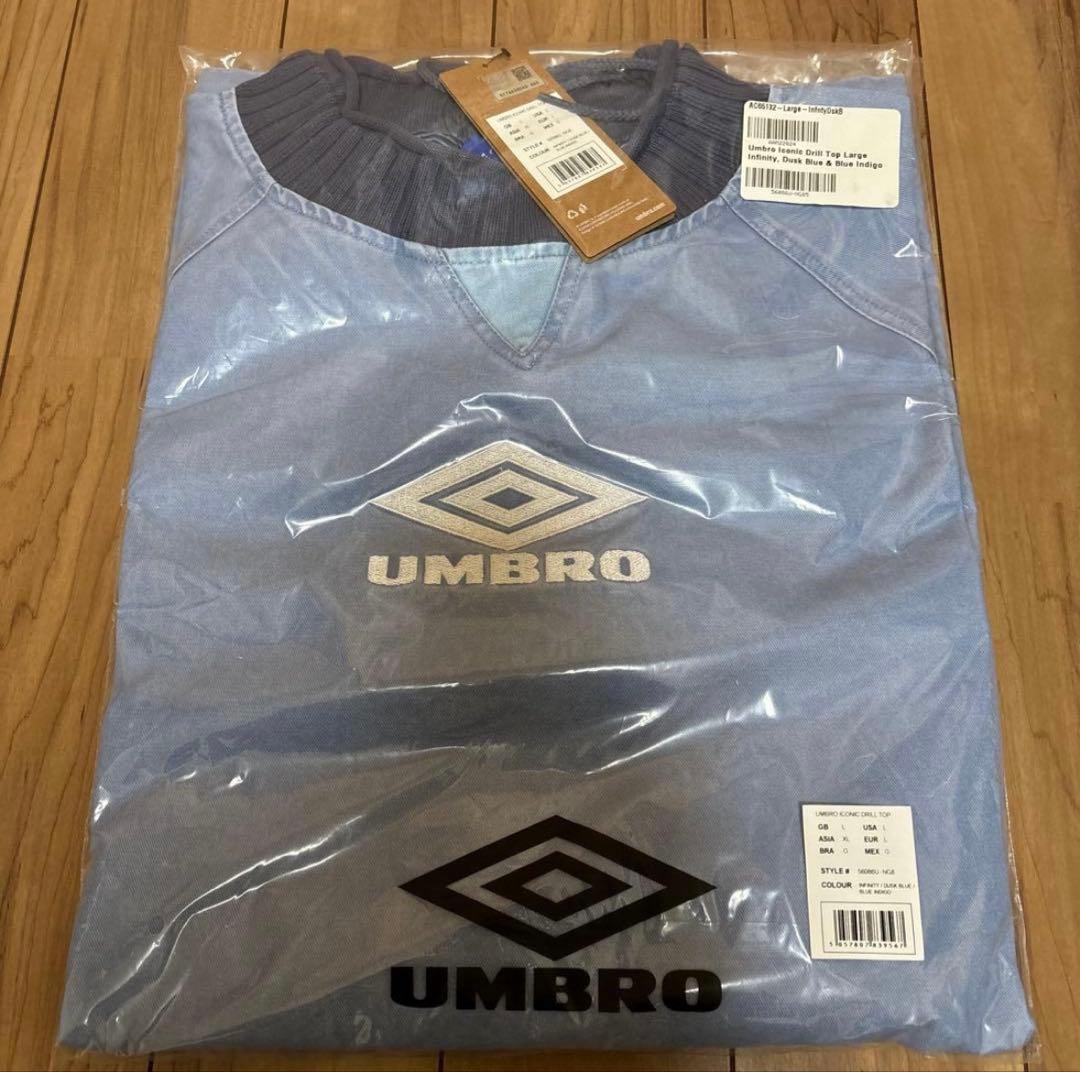 【新品未開封】UMBRO ICONIC DRILL TOPリアム　oasis ③