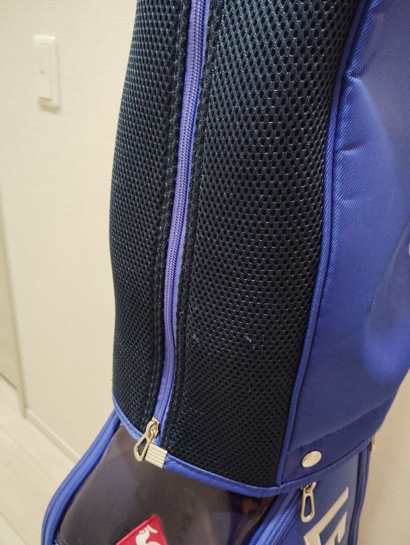 ルコックスポルティフ キャディバッグ QQBPJJ08 BL ブルー/イエロー