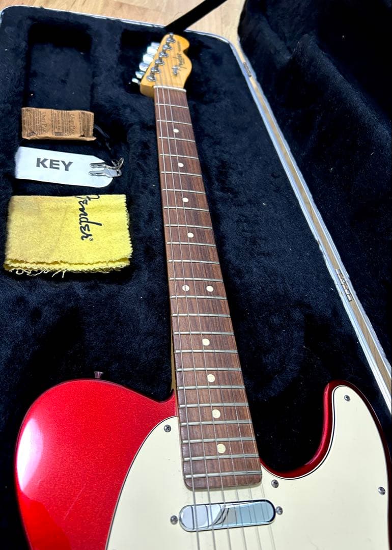 Fender USAテレキャスター レッド