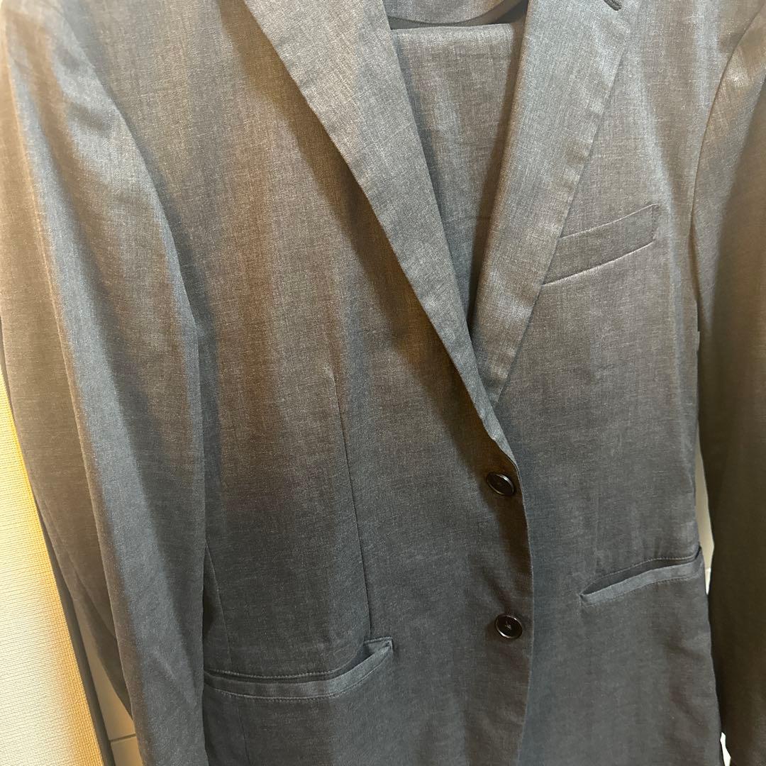 BEAUTY&YOUTH ダークグレー ビジネスセットアップ　上下セット