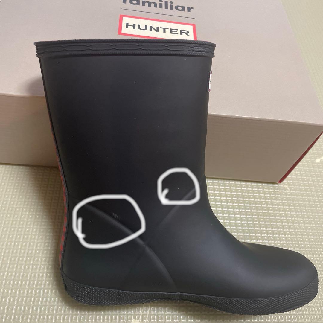 HUNTER×familiarコラボ 長靴
