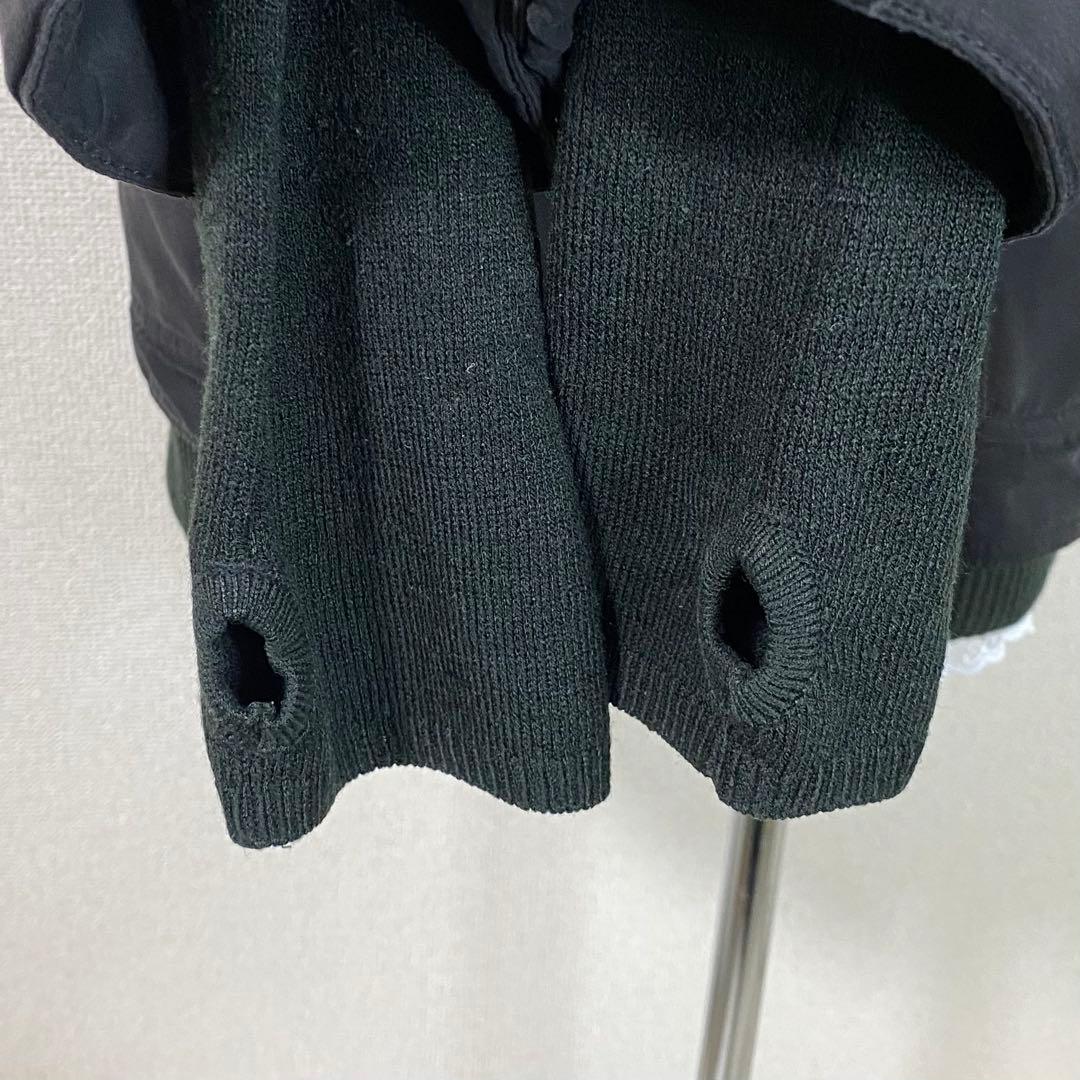 希少 y2k SLY ファー付き モッズコート 平成ギャル グランジ ブラック