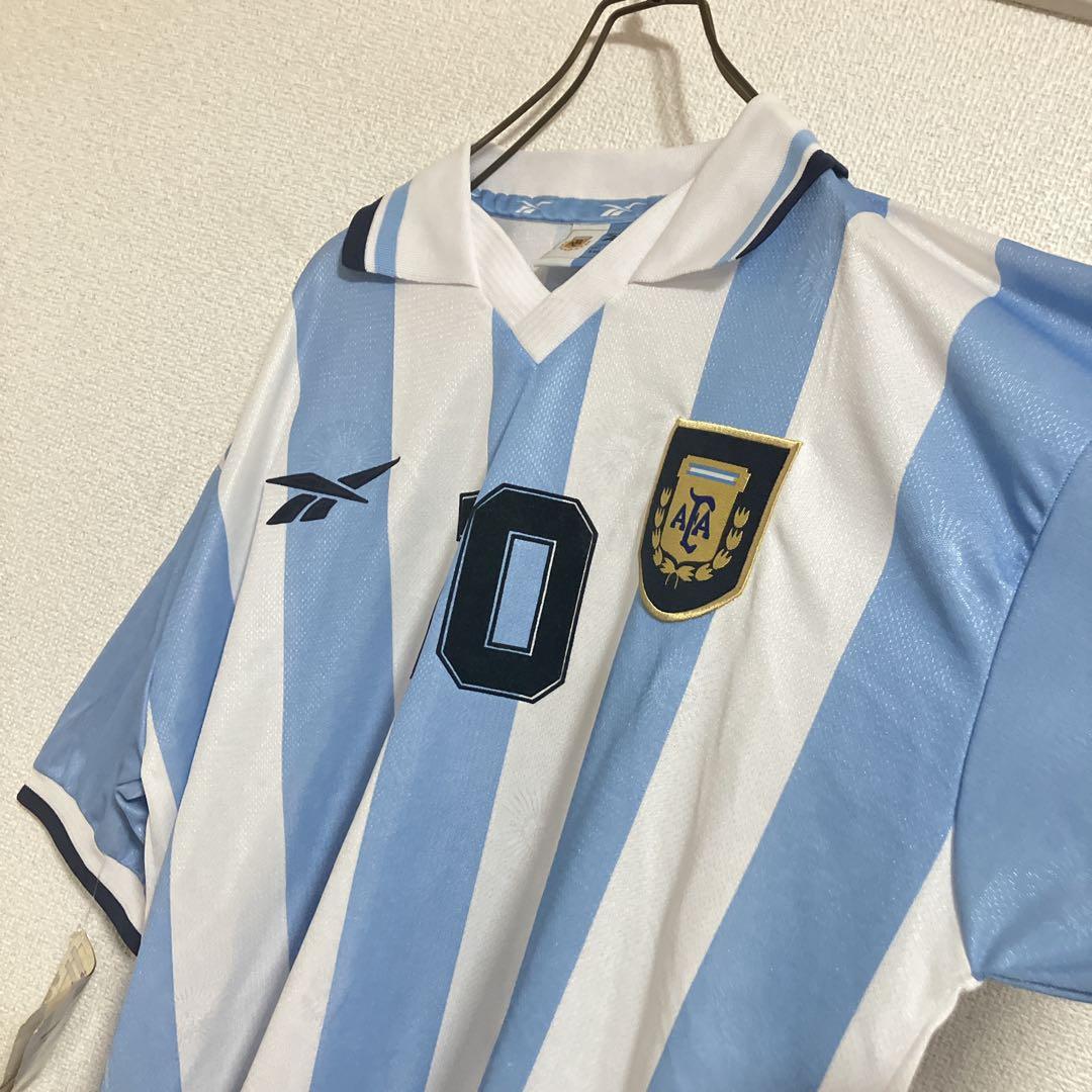 【新品タグ付】稀少　マラドーナ　10 ユニフォーム　アルゼンチン　M
