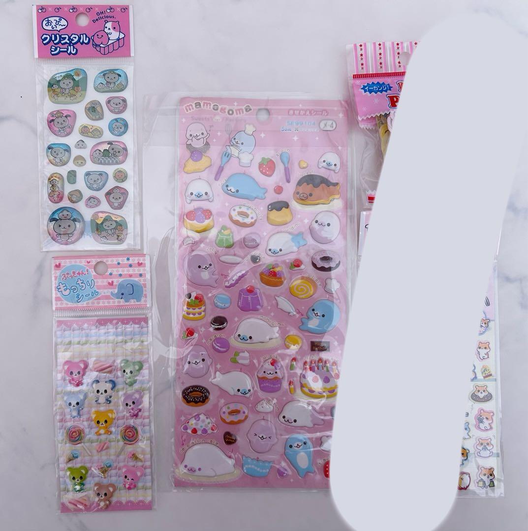 シール　ハムスター　平成レトロ　まとめ売り　サンエックス　レモン株式会社