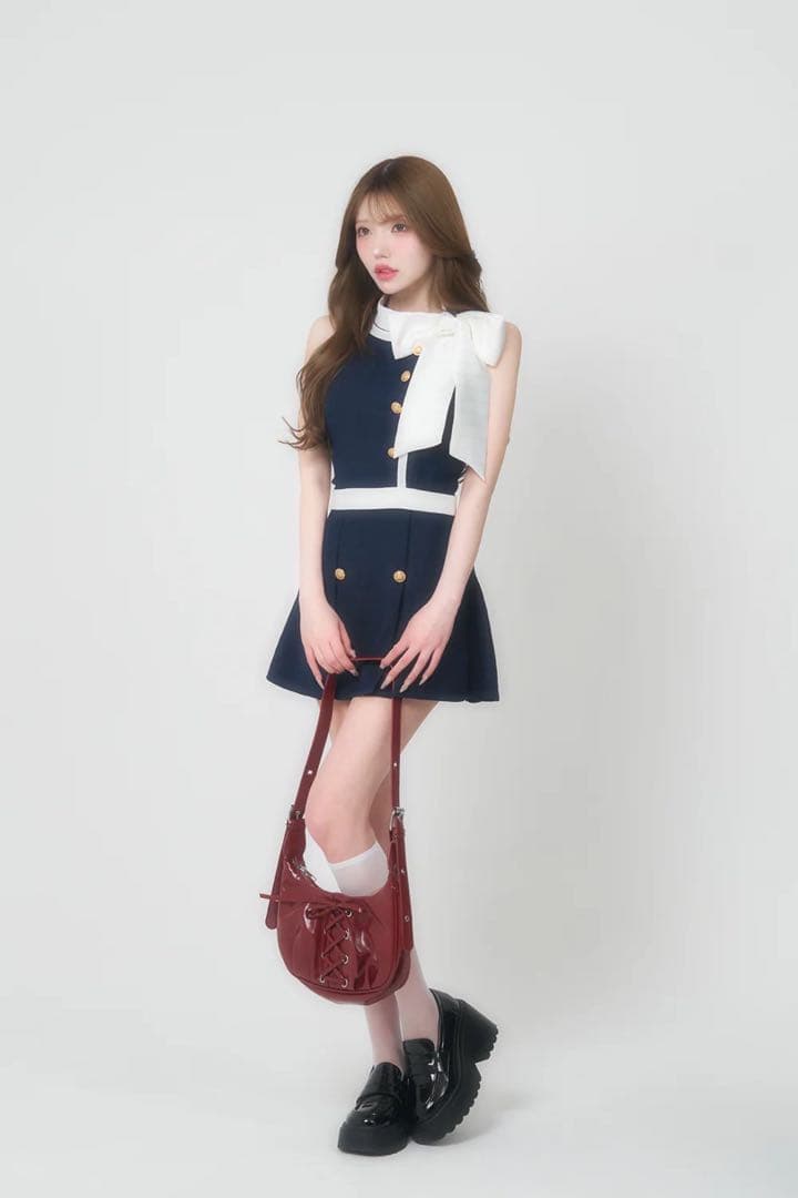 BELEAR MIMI アメスリツイードミニワンピース