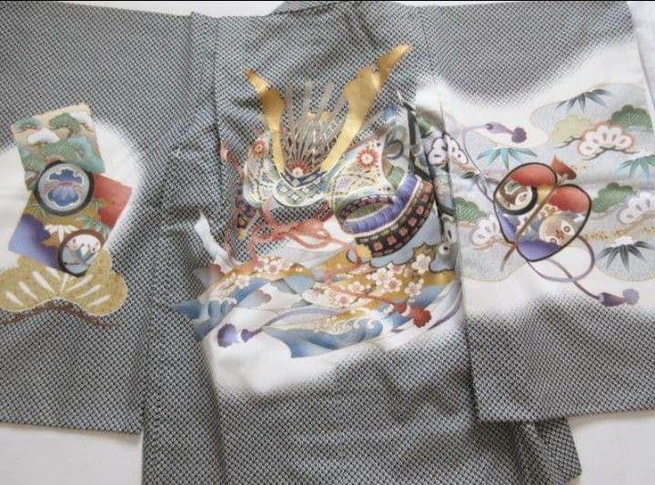 七五三 袴 フルセット 兜柄 5歳 男の子