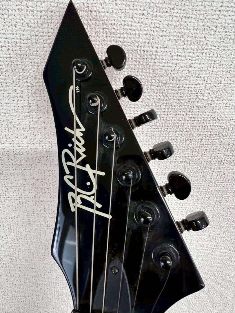 Killer エレキギター ブラック Floyd Rose搭載 ※傷多め・現状品