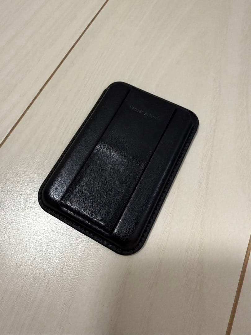 hender scheme magsafe card case ブラック