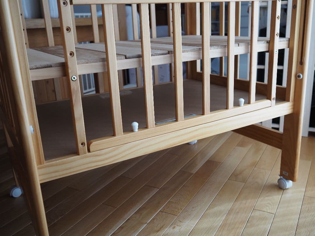 KATOJI　ハイシートミニベッド（ナチュラル）