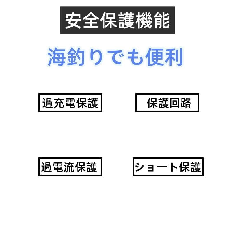 ダイワ シマノ用電動リール専用バッテリー セット 14.8V 銀3500mAh