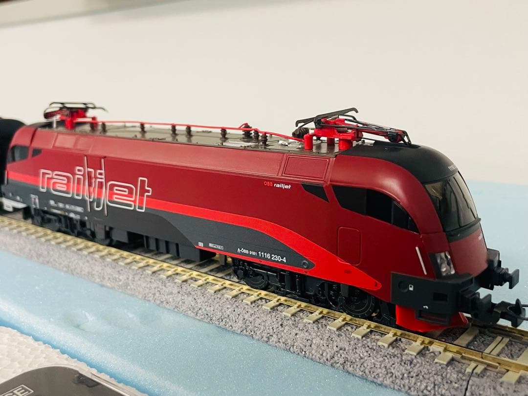 PIKO製 railjet スターターセット + 増結２両 HOゲージ