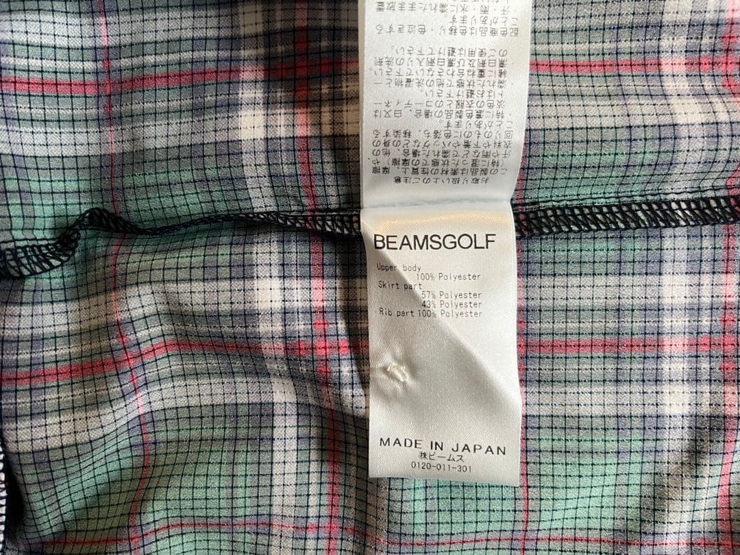 BEAMS GOLF ポロシャツワンピース