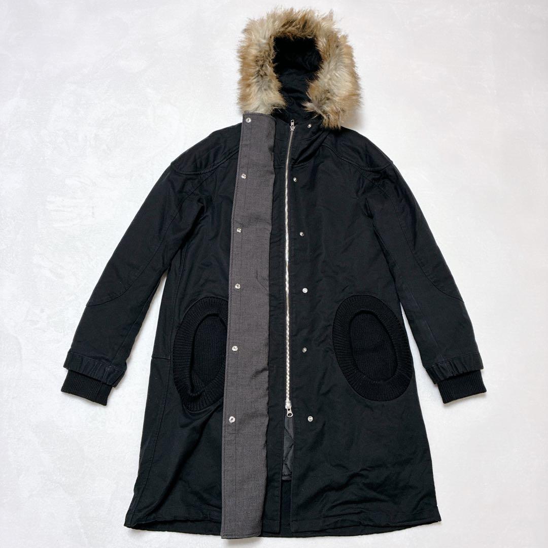 ⭐️希少⭐️ツモリチサト 中綿　ライナー　モッズコート リアルファー　フード