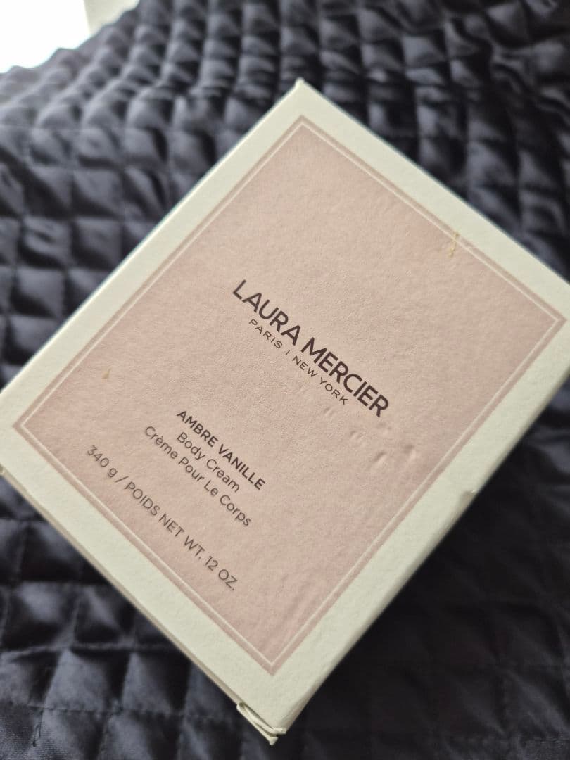 ローラメルシエ　ホイップトボディクリーム　アンバーバニラ 340g