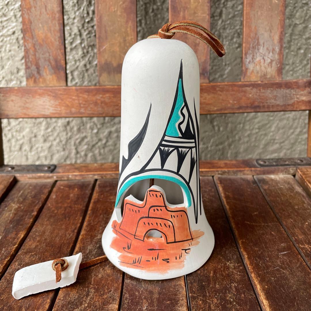 希少品！ナバホ族の風鈴　ネイティブアメリカン雑貨アンティーク　ニューメキシコ州