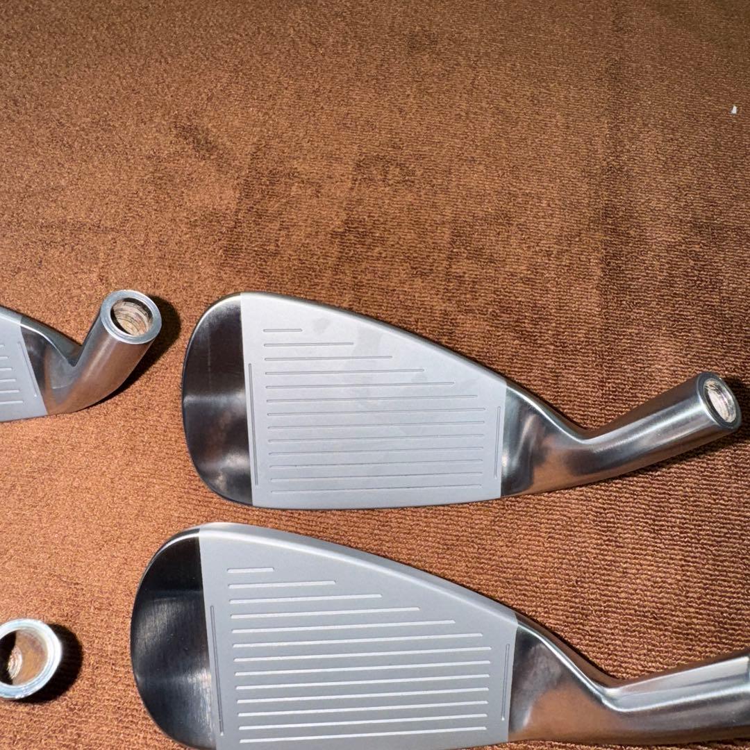 最終価格　無刻印アイアンセット 5, 6, 7, P キャビティ　ヘッドのみ