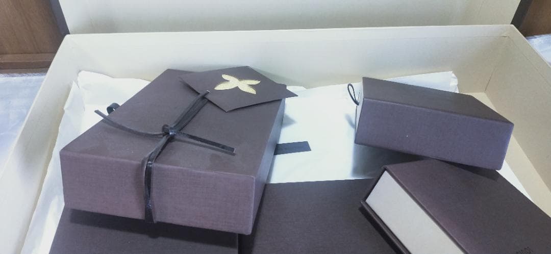 レア　大型　本物　LOUIS VUITTON　ルイヴィトン　空箱　セット