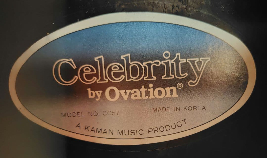 Celebrity by Ovation CC57 エレアコ（ケース付き）