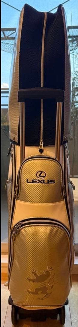 キャディバック　キャスターつき LEXUSとAdmiralのコラボ商品