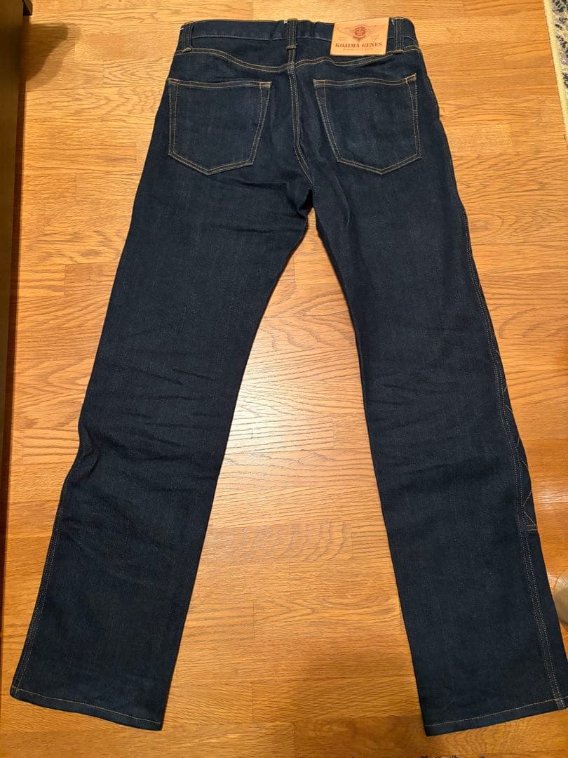 ア*ラ様 児島ジーンズ　ケブラー　ダブルニーデニム