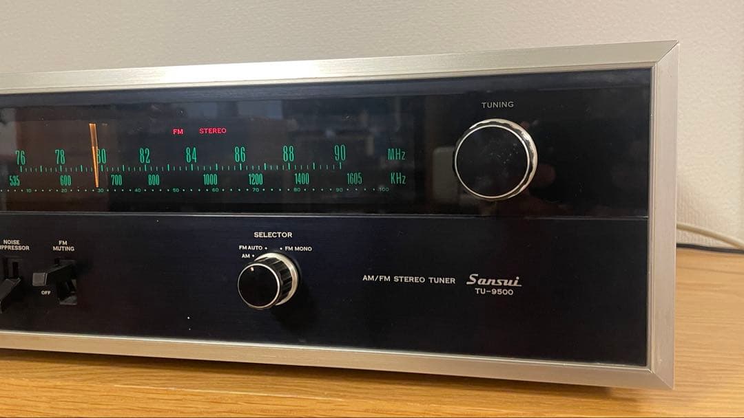 【希少•動作品】Sansui TU-9500 ステレオチューナー
