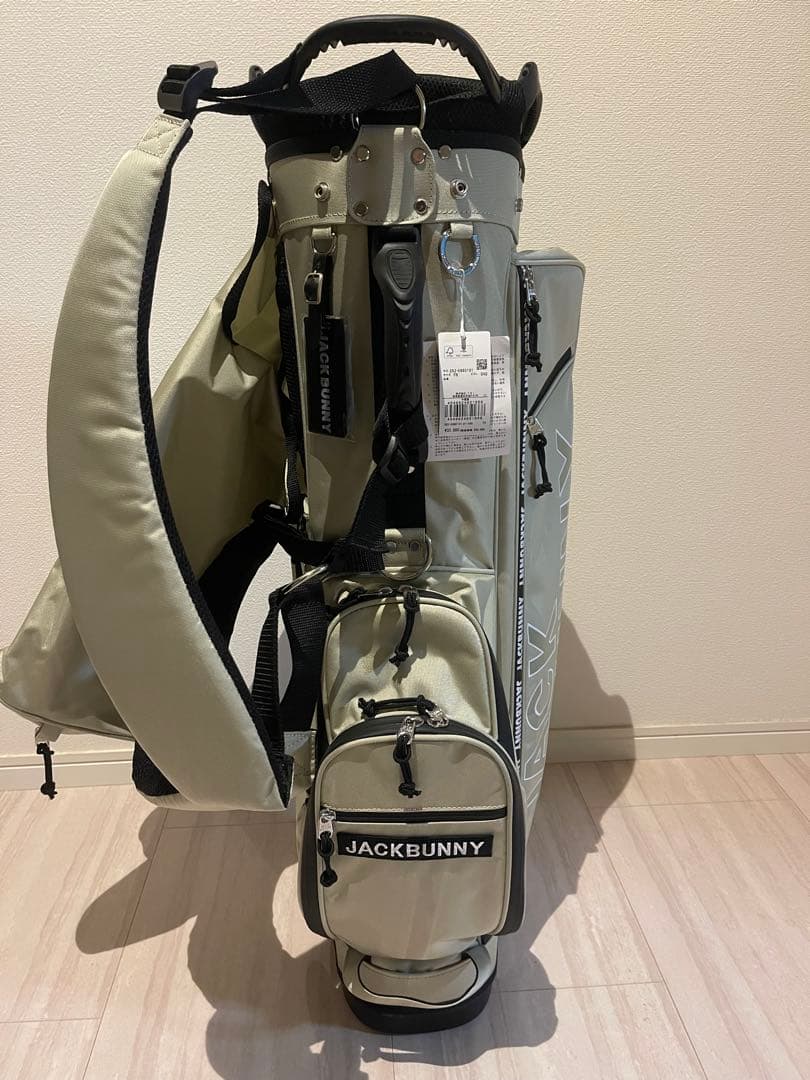 新品未使用‼︎JACK BUNNY キャディバッグ アイボリー