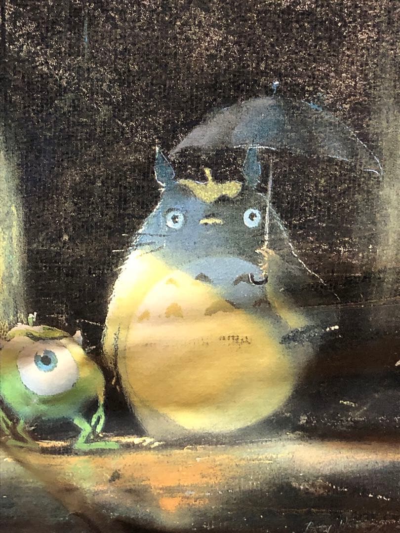 となりのトトロ♦️完全非売品♦️トトロ&モンスターズインク スペシャルアート♦️ジブリ