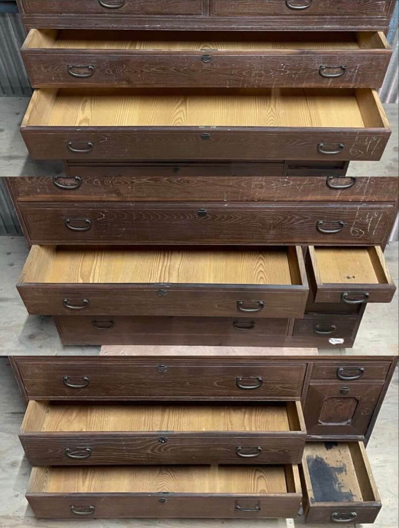 SNT927 直接取引歓迎 古家具 桐箪笥 和箪笥 古民家 昭和レトロ