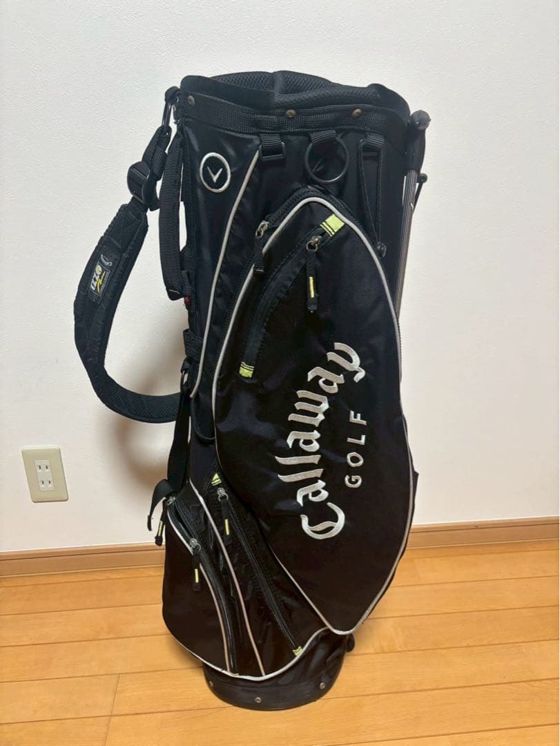 Callaway キャディバッグ 黒 スタンド付き