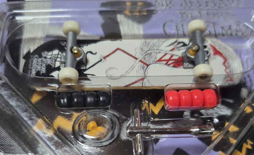 当時物　希少　ナイトメアビフォアクリスマス ミニスケートボード全3種コンプセット