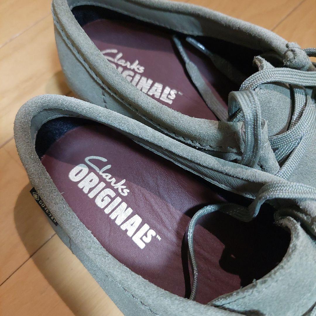 クラークス ワラビーゴアテックス