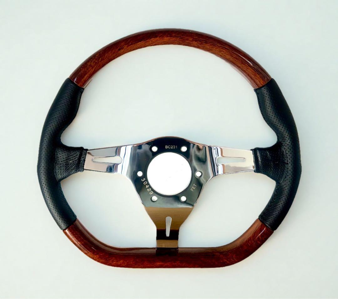 NARDI ナルディステアリング D型 シルバースポーク14インチ 社外